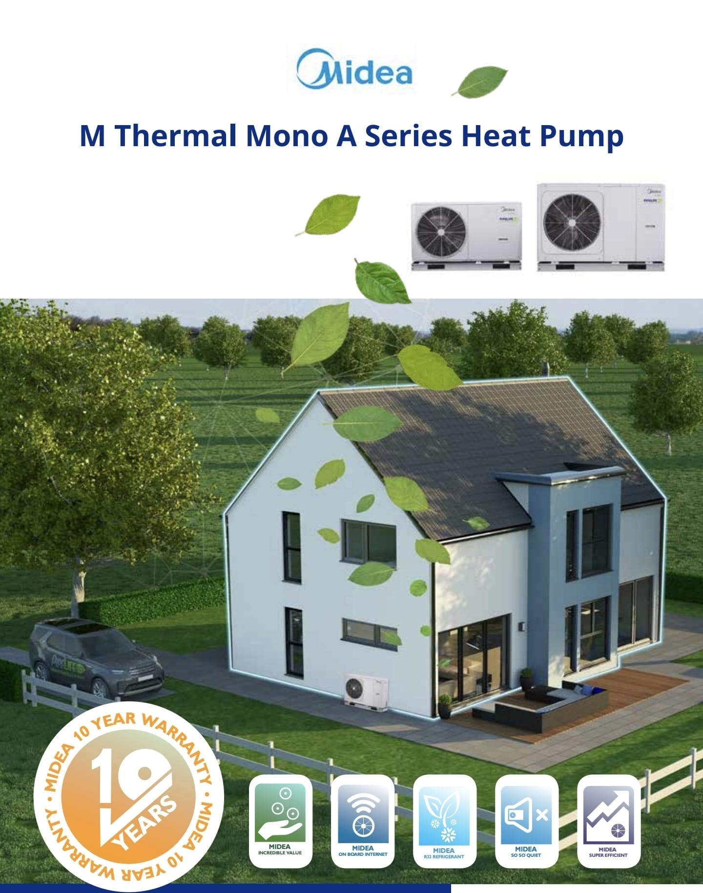 M Thermal Mono A Series heat pump